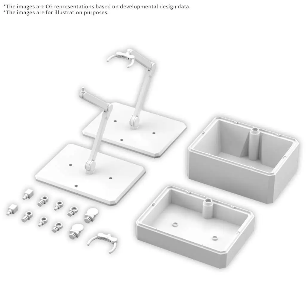Maquette action base 7 option box white